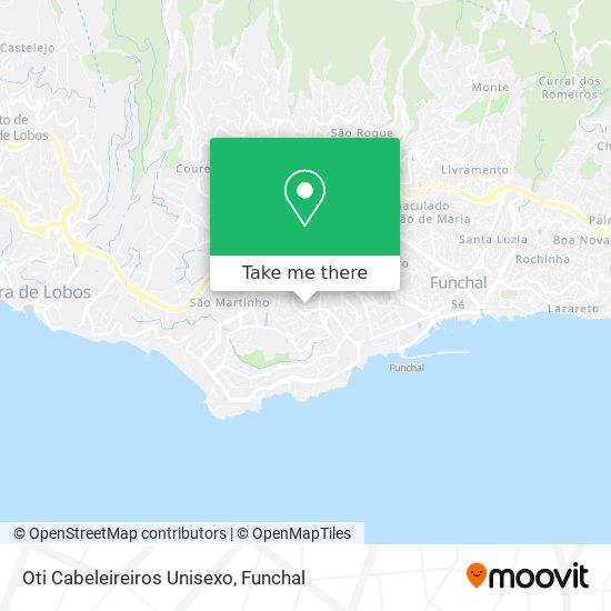 Oti Cabeleireiros Unisexo map