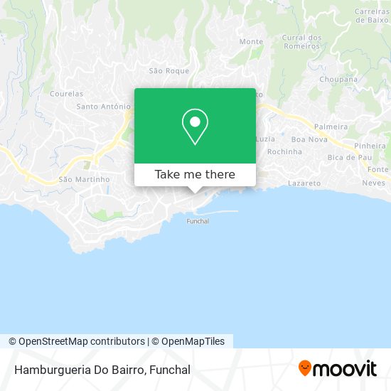 Hamburgueria Do Bairro mapa