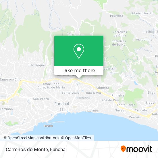 Carreiros do Monte map