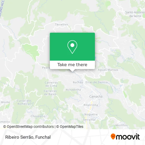 Ribeiro Serrão map
