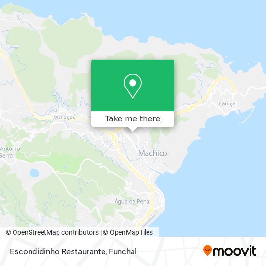 Escondidinho Restaurante map