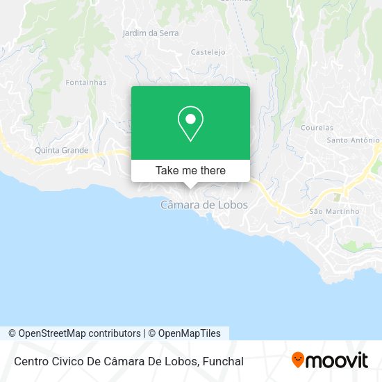 Centro Civico De Câmara De Lobos map