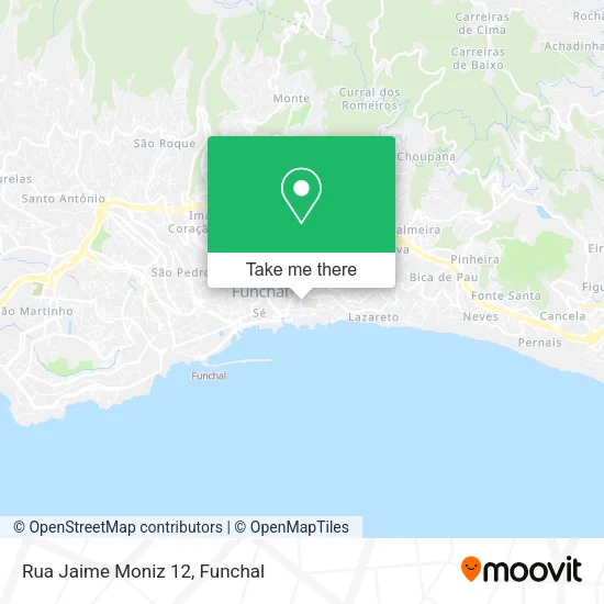 Rua Jaime Moniz 12 map
