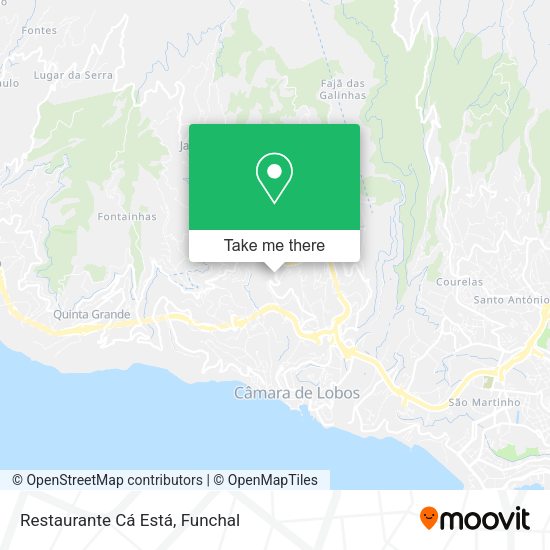 Restaurante Cá Está map