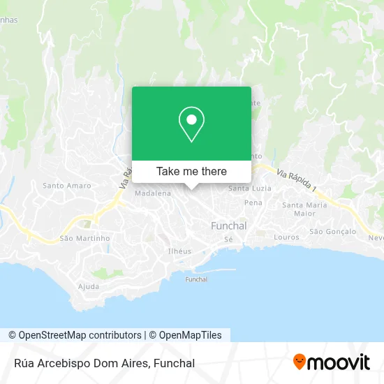 Rúa Arcebispo Dom Aires map