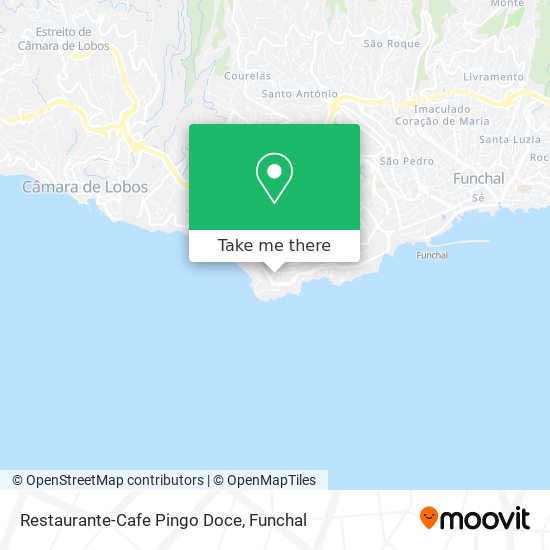 How To Get To Restaurante Cafe Pingo Doce In Sao Martinho By Bus