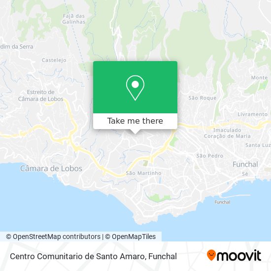 Centro Comunitario de Santo Amaro map
