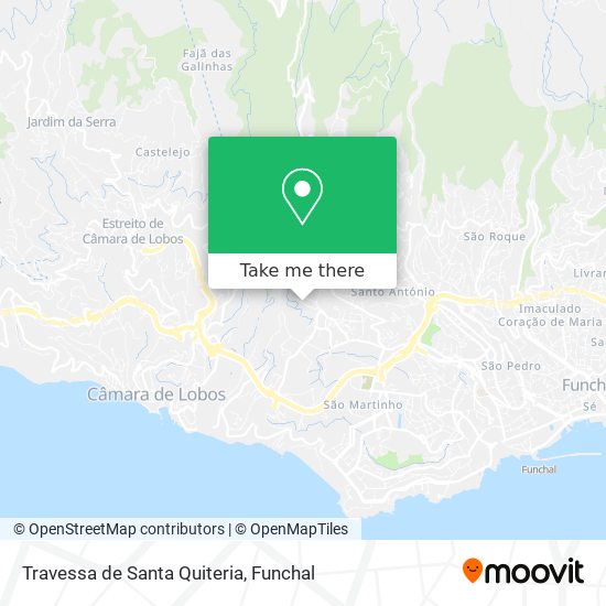 Travessa de Santa Quiteria map