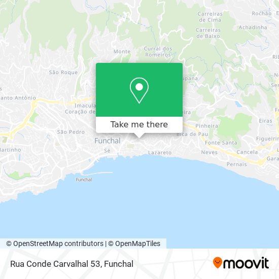 Rua Conde Carvalhal 53 mapa
