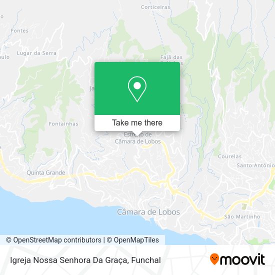 Igreja Nossa Senhora Da Graça mapa