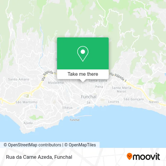 Rua da Carne Azeda map