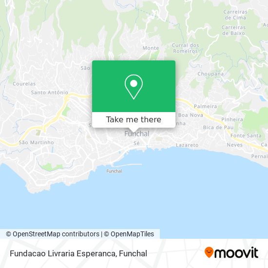 Fundacao Livraria Esperanca map