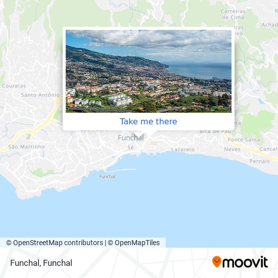 Funchal map