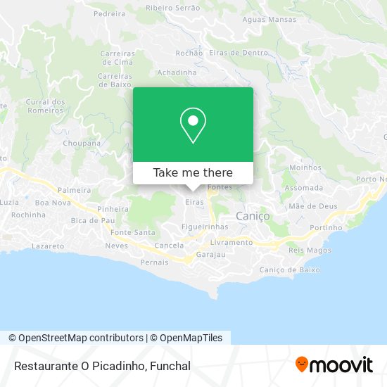 Restaurante O Picadinho map