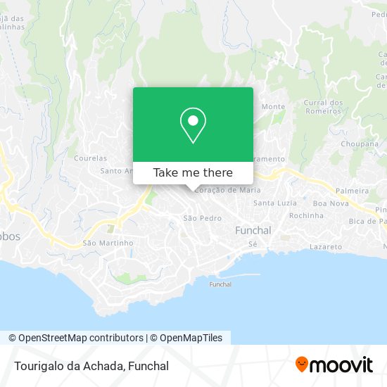 Tourigalo da Achada map