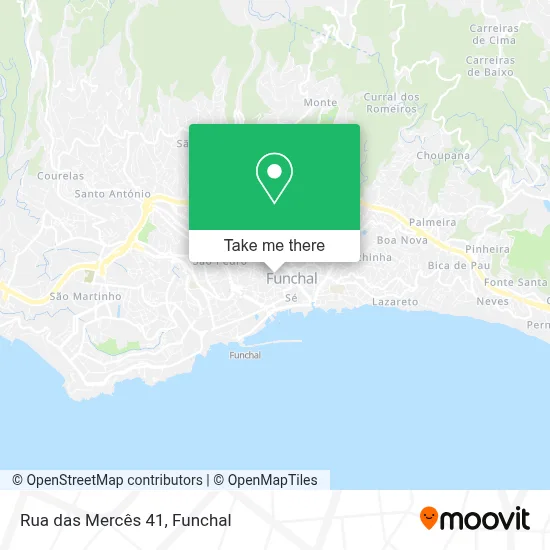 Rua das Mercês 41 map