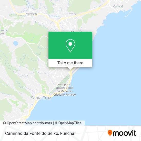 Caminho da Fonte do Seixo map