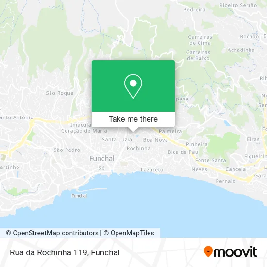 Rua da Rochinha 119 map