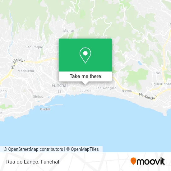 Rua do Lanço map