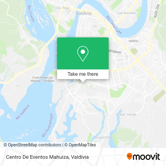 Centro De Eventos Mahuiza map