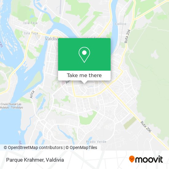 Mapa de Parque Krahmer