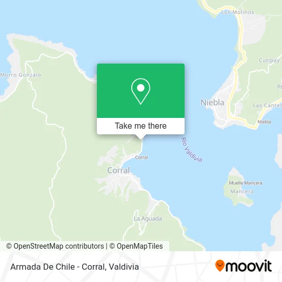 Armada De Chile - Corral map