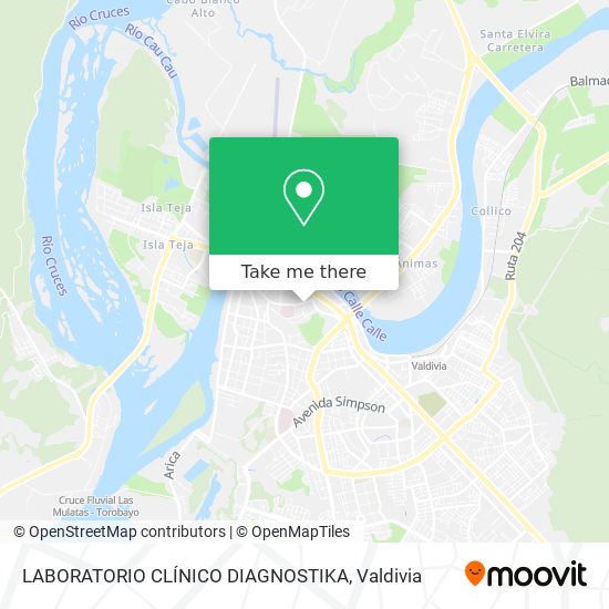 Mapa de LABORATORIO CLÍNICO DIAGNOSTIKA