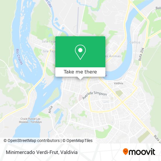 Minimercado Verdi-Frut map