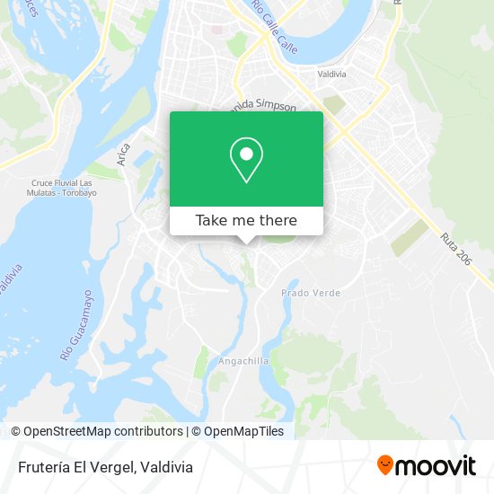 Mapa de Frutería El Vergel
