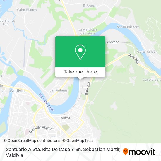 Santuario A Sta. Rita De Casa Y Sn. Sebastián Martir map