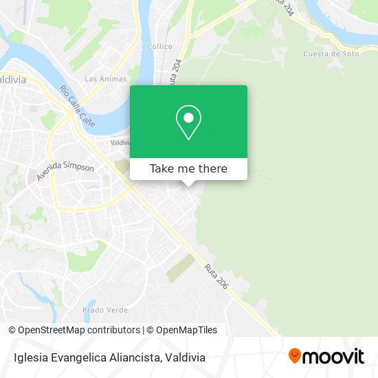 Mapa de Iglesia Evangelica Aliancista