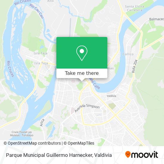 Parque Municipal Guillermo Harnecker map