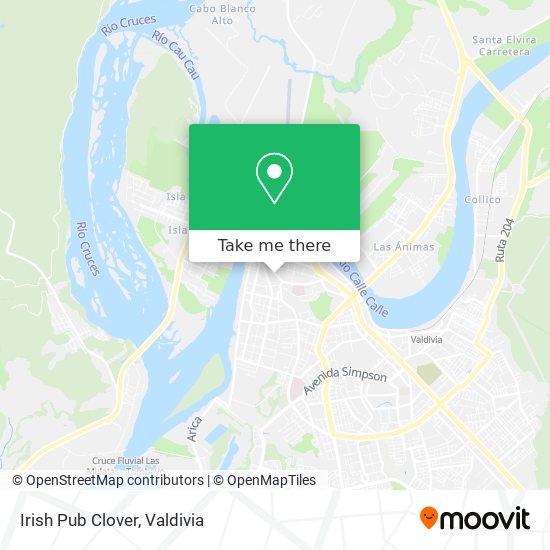 Irish Pub Clover map