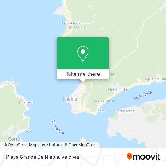 Playa Grande De Niebla map