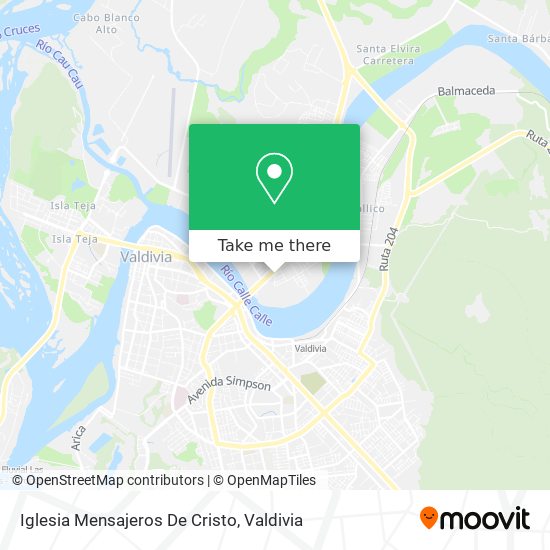 Iglesia Mensajeros De Cristo map