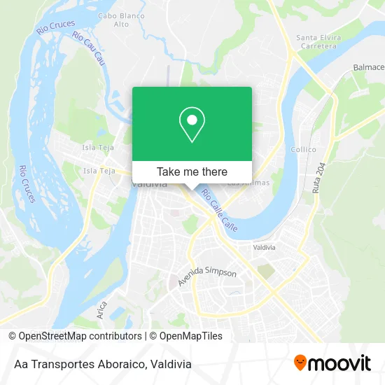 Aa Transportes Aboraico map