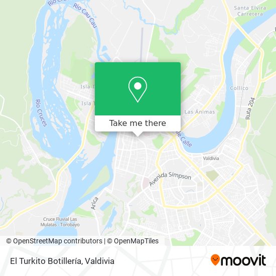 El Turkito Botillería map