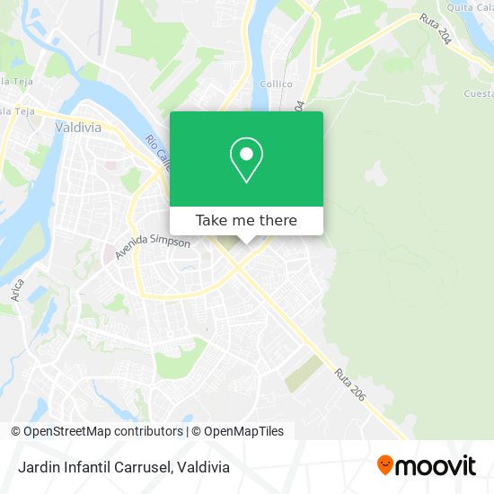 Jardin Infantil Carrusel map