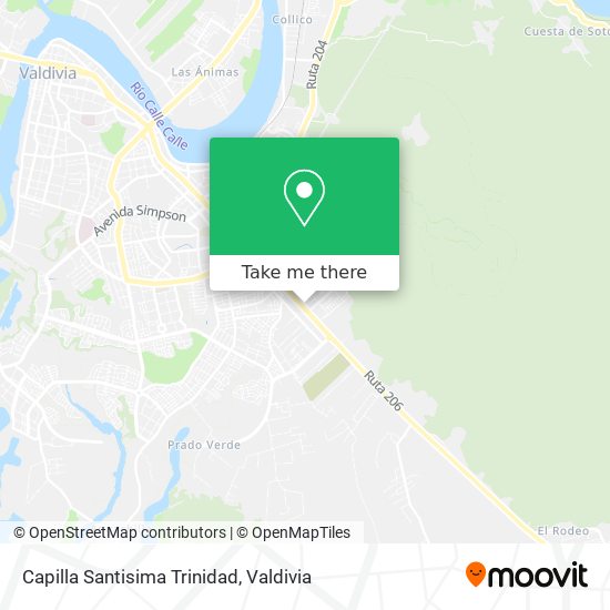 Capilla Santisima Trinidad map
