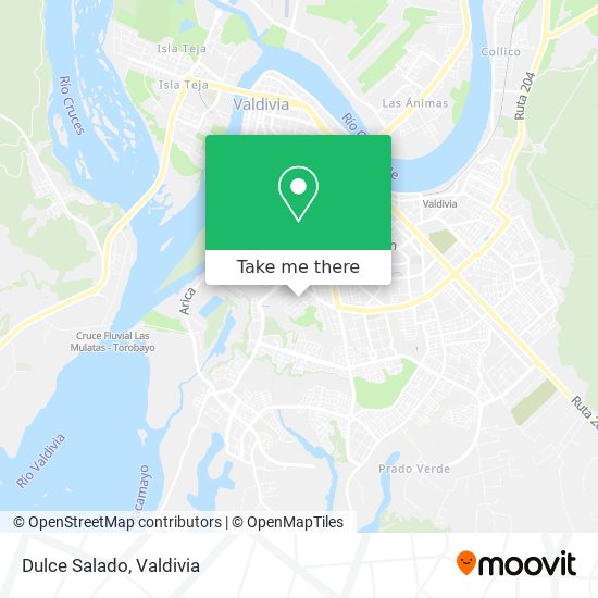 Mapa de Dulce Salado