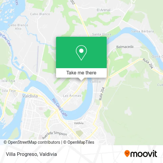Villa Progreso map