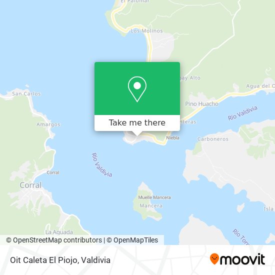 Mapa de Oit Caleta El Piojo