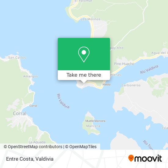 Mapa de Entre Costa