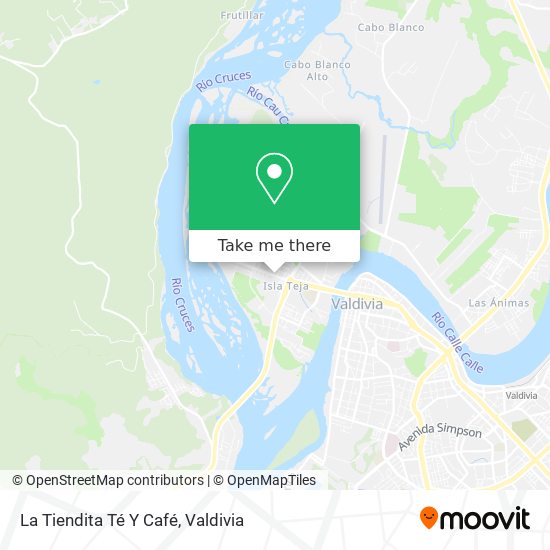 La Tiendita Té Y Café map