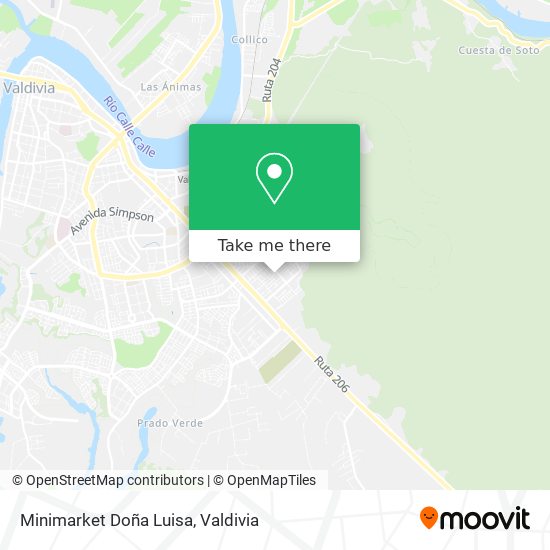 Mapa de Minimarket Doña Luisa