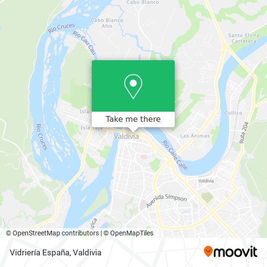 Vidriería España map