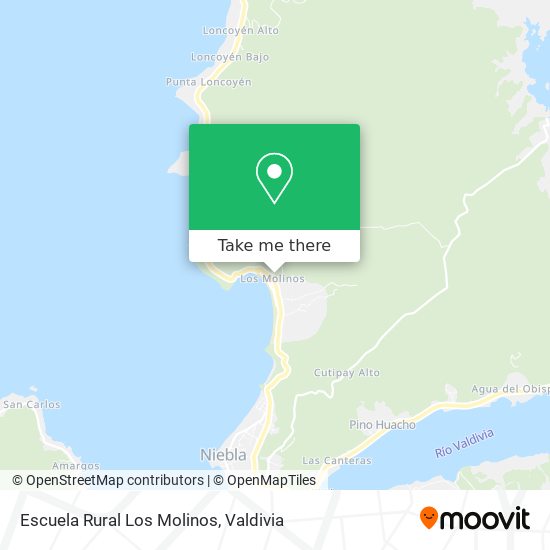 Escuela Rural Los Molinos map