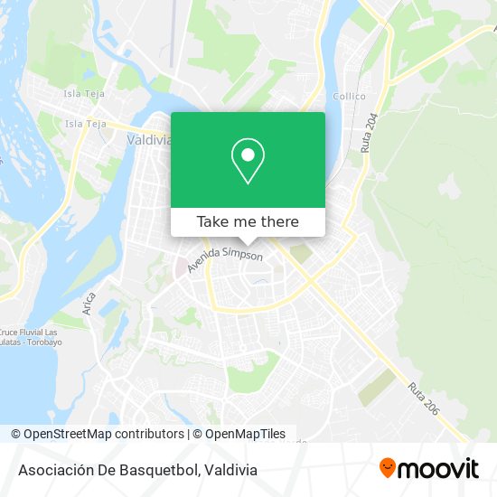 Mapa de Asociación De Basquetbol
