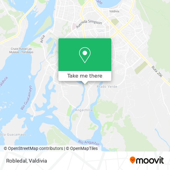 Mapa de Robledal