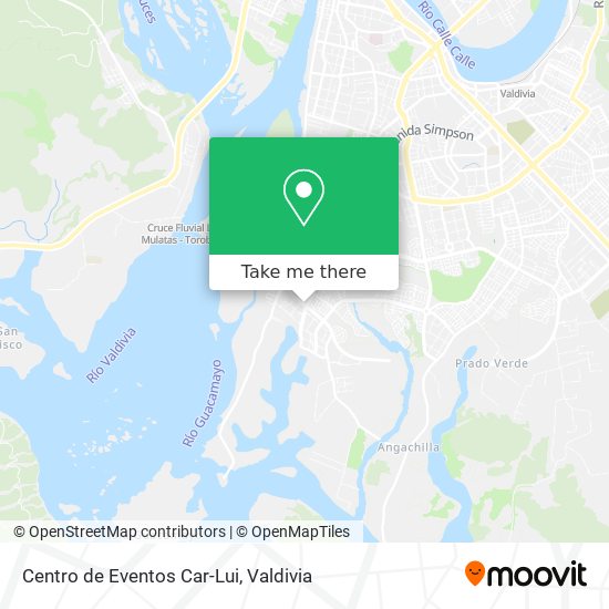 Mapa de Centro de Eventos Car-Lui